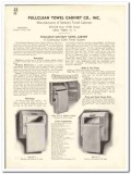 Pullclean Towel Cabinet Company 1935 vintage bathroom catalog sanitary Pullclean Towel Cabinet Company 1935 vintage bathroom catalog sanitary