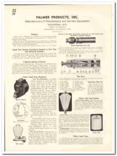 Palmer Products Inc 1935 vintage bathroom catalog sanitary equipment Palmer Products Inc 1935 vintage bathroom catalog sanitary equipment