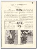 H W Covert Company 1935 vintage plumbing catalog floor drain Anti-Clog H W Covert Company 1935 vintage plumbing catalog floor drain Anti-Clog