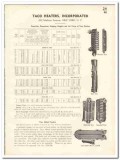 Taco Heaters Inc 1935 vintage heating catalog multi-coil domestic Taco Heaters Inc 1935 vintage heating catalog multi-coil domestic