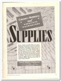 Cherry-Burrell Corp 1943 vintage ad ice cream Supplies bottles powder