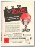 Creamery Package Mfg Company 1943 vintage ad ice cream SherVel sales
