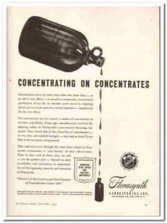 Florasynth Laboratories Inc 1943 vintage ad ice cream Concentrating Florasynth Laboratories Inc 1943 vintage ad ice cream Concentrating