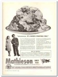 Mathieson Alkali Works Inc 1943 vintage ad ice cream worth fighting