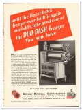 Cherry-Burrell Corp 1944 vintage ad ice cream Duo-Dash freezer batch