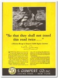 S Gumpert Company 1944 vintage ad ice cream travel road twice wartime S Gumpert Company 1944 vintage ad ice cream travel road twice wartime