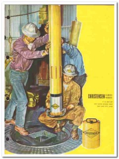 Christensen Diamond Products Company 1959 vintage oil gas catalog bits