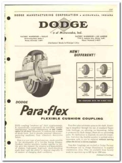 Dodge Mfg Corp 1959 vintage oil gas catalog couplings clutches blocks