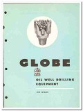 Globe Oil Tools Company 1959 vintage petroleum catalog drilling bits