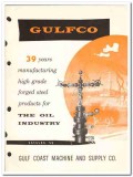 Gulf Coast Machine Supply Company 1959 vintage oil gas catalog casing Gulf Coast Machine Supply Company 1959 vintage oil gas catalog casing