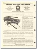Heldies Portable Pipe Service Inc 1959 vintage oil gas catalog tester Heldies Portable Pipe Service Inc 1959 vintage oil gas catalog tester
