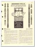 Hendershot Tool Company 1959 vintage oil gas catalog oilfield MIDCO