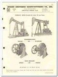 Jensen Brothers Mfg Company 1959 vintage oil catalog oilfield pumping Jensen Brothers Mfg Company 1959 vintage oil catalog oilfield pumping