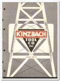 Kinzbach Tool Company 1959 vintage oil gas catalog oilfield equipment Kinzbach Tool Company 1959 vintage oil gas catalog oilfield equipment