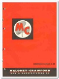 Maloney-Crawford Tank Mfg Company 1959 vintage oil gas catalog bolted