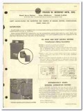 Frank W Murphy Mfr Inc 1959 vintage oil gas catalog switches gauges