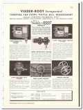 Veeder-Root Inc 1938 vintage textile ad mill counters