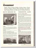 David Gessner Company 1938 vintage textile ad decating machines gigs