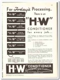 Industrial Dryer Corp 1938 vintage textile ad H-W Conditioner yarn