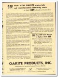 Oakite Products Inc 1954 vintage textile ad cleaning materials Oakite Products Inc 1954 vintage textile ad cleaning materials
