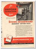 Stowe-Woodward Inc 1954 vintage textile ad uniform extraction Microrok