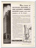 Fritzsche Brothers Inc 1935 vintage whiskey ad Port Authority Commerce
