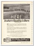 John A Wathen Distillery Company 1935 vintage whiskey ad quality born