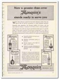 Mouquin Inc 1935 vintage whiskey ad cocktails cordials vermouth brandy Mouquin Inc 1935 vintage whiskey ad cocktails cordials vermouth brandy