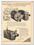 Eastman Kodak Company 1959 vintage camera ad Cine-Kodak K-100 Special