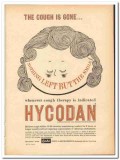 Endo Laboratories 1959 vintage medical ad Hycodan child cough therapy