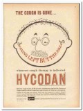Endo Laboratories 1959 medical vintage ad Hycodan cough grandfather