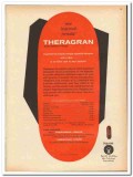 E R Squibb Sons 1959 vintage medical ad Theragran vitamins