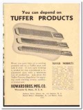 Howard Bros Mfg Company 1949 vintage textile ad Tuffer Products