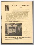 Industrial Dryer Corp 1949 vintage textile ad cotton H-W Conditioner