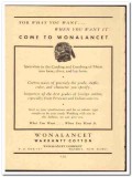 Wonalancet Company 1949 vintage textile ad carding combing fibers Wonalancet Company 1949 vintage textile ad carding combing fibers