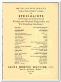 James Hunter Machine Company 1938 vintage textile ad woolen worsted