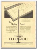 Joseph Dixon Crucible Company 1943 vintage electrical ad pencil