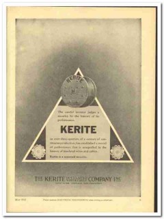 Kerite Insulated Wire Cable Company 1943 vintage electrical ad judges