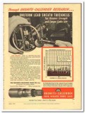 Okonite-Callender Cable Company 1943 vintage electrical ad lead sheath