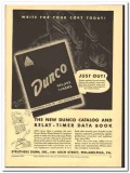 Struthers-Dunn Inc 1943 vintage electrical ad relays timers Dunco