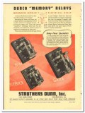 Struthers-Dunn Inc 1943 vintage electrical ad relays memory Dunco