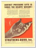 Struthers-Dunn Inc 1943 vintage electrical ad relays contact pressure