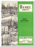 Daniel Orifice Fitting Company 1950 vintage oil catalog oilfield valve