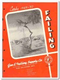 George E Failing Supply Company 1950 vintage oil catalog oilfield