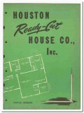 Houston Ready-Cut House Company 1950 vintage oil catalog oilfield home