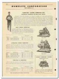 Homelite Corp 1950 vintage oil catalog oilfield generators pumps Homelite Corp 1950 vintage oil catalog oilfield generators pumps
