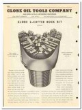 Globe Oil Tools Company 1950 vintage catalog oilfield rock bits drill