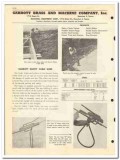 Garrott Brass Machine Company 1950 vintage oil catalog oilfield safety