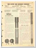 Layne Bowler Company 1950 vintage oil catalog oilfield tools packer