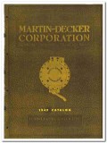Martin-Decker Corp 1950 vintage oil catalog oilfield instruments gauge